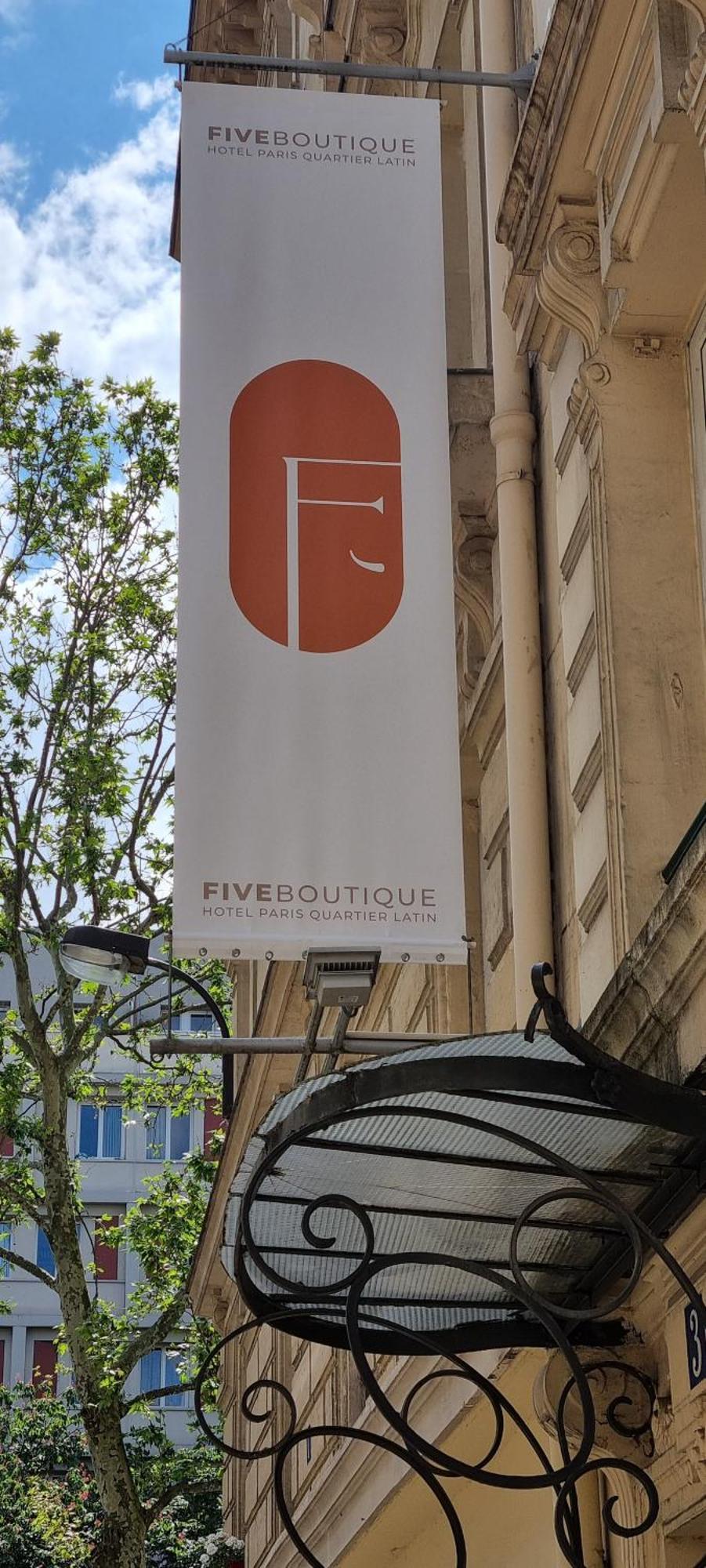Five Boutique Hotel Paris Quartier Latin Exterior foto